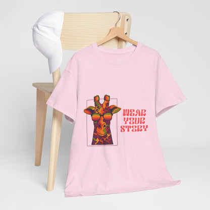 Groovy Story Casual Unisex Cotton Tee