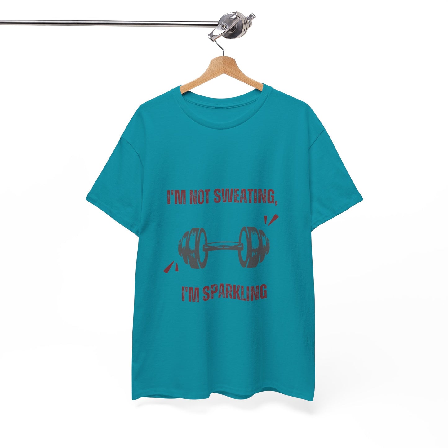 Sparkling Not Sweating Unisex Cotton Tee