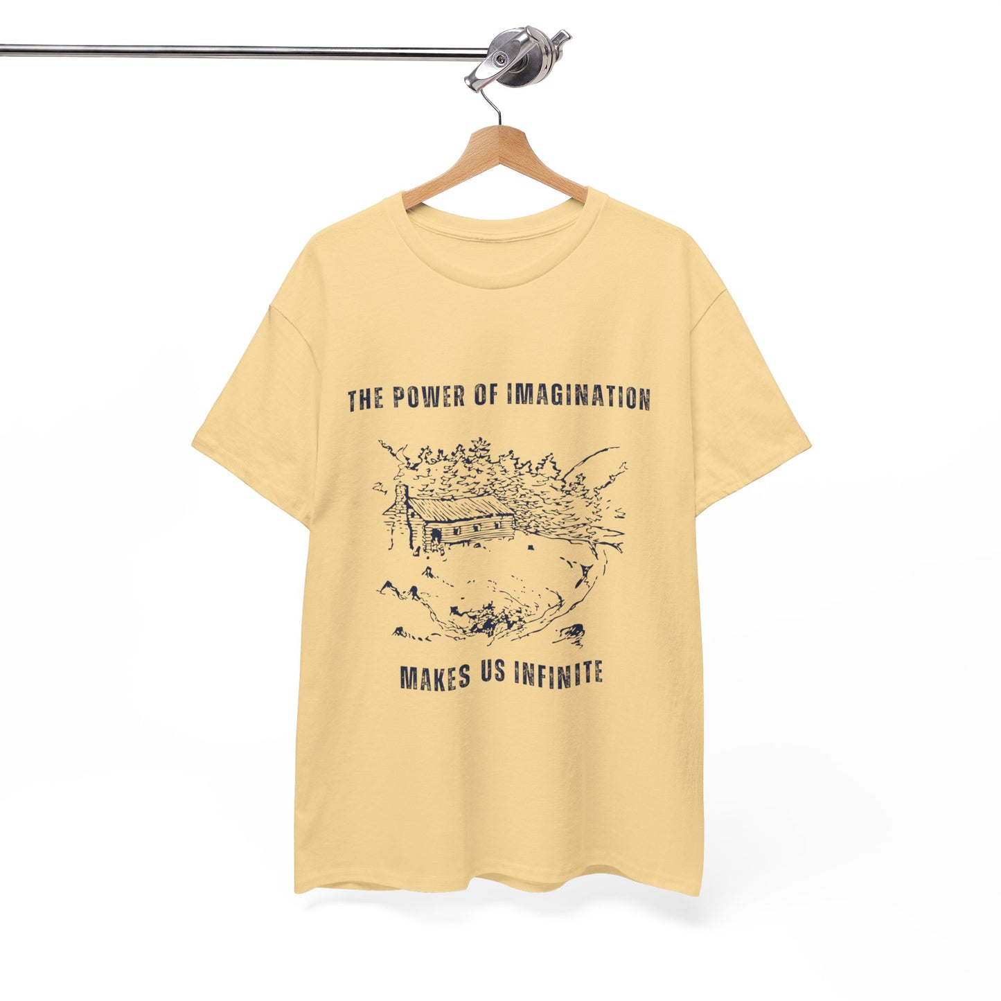 Imagination Inspirational Unisex Cotton Tee