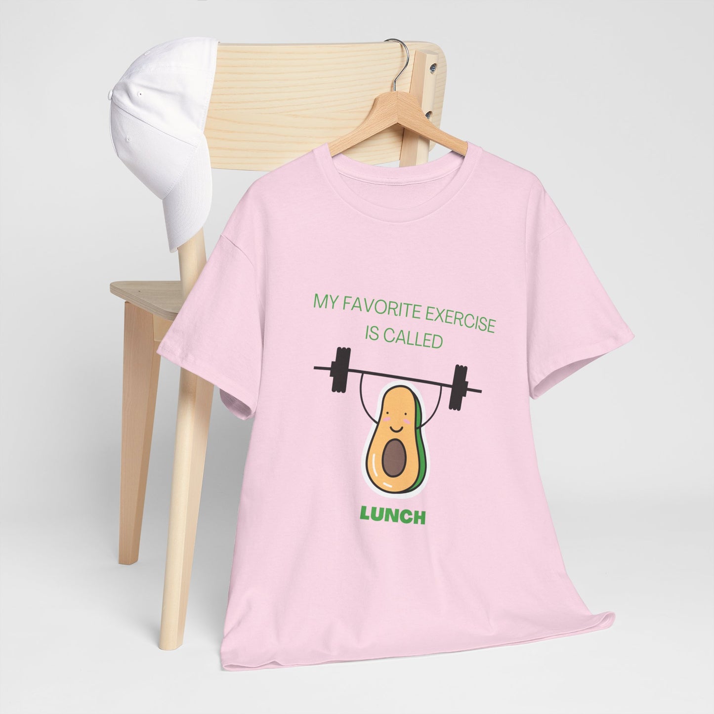 Avocado Workout Unisex Cotton Tee