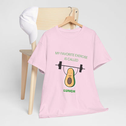 Avocado Workout Unisex Cotton Tee